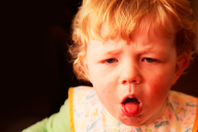 coqueluche chez l'enfant