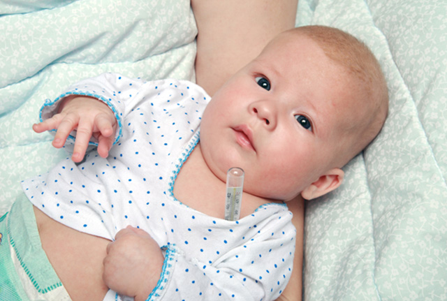 Fièvre chez le bébé